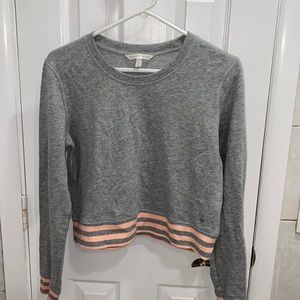 Victoria secret cropped hoodie